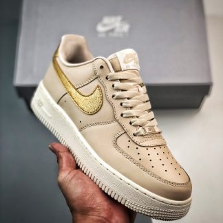 Nike Air Force 1 Low '07 Sanddrift Metallic Gold DQ7569-102