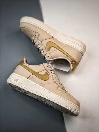 Nike Air Force 1 Low '07 Sanddrift Metallic Gold DQ7569-102